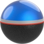 Blue Burst and Billiard Gray and Raven Metallic