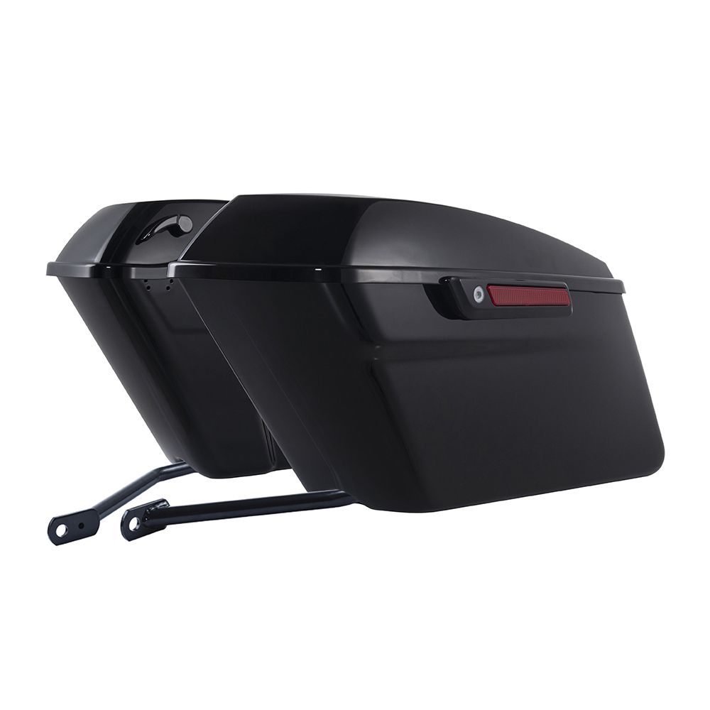 Color Matched Standard Non-Stretched Saddlebags with Mounting