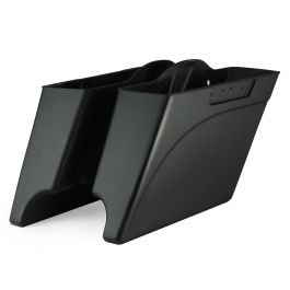 Stretched Saddlebags Bottoms Only Color-Matched for Harley '93-'13