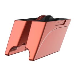 Stretched Saddlebags Bottoms Only Color-Matched for Harley '93-'13