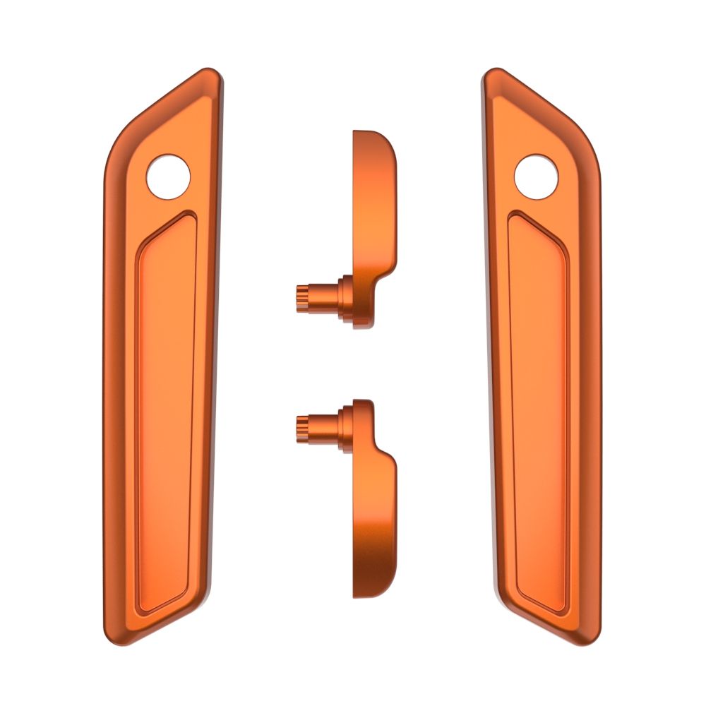 Color Matched Saddlebag Lid Lever Latch Cover Set Kit For 2014