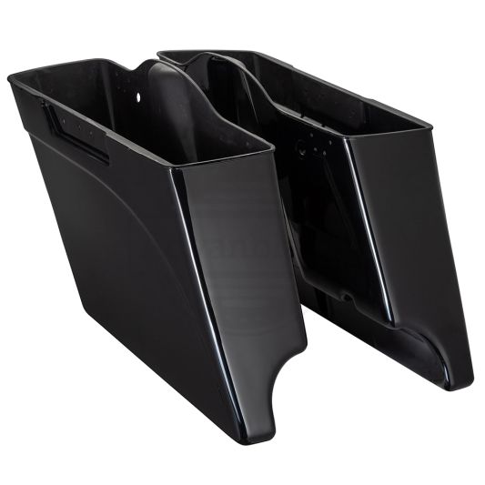 Stretched Saddlebags Bottoms Only Color-Matched for Harley '93-'13