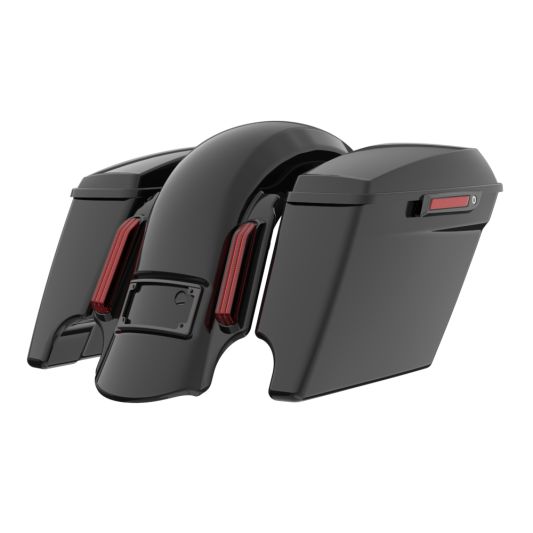 Extended bags for road glide top