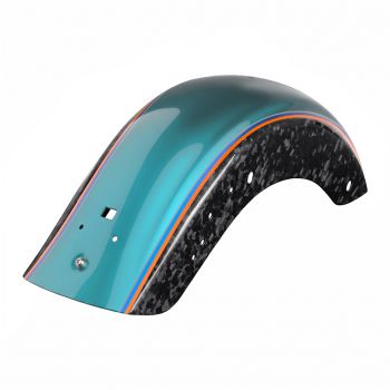 Advanblack Daybrake Carbon Fiber Rear Fender Fits '24Up Harley Touring & '23Up CVO Models