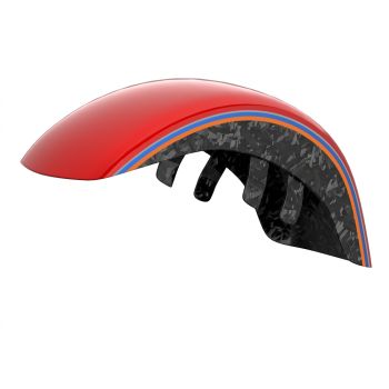 Advanblack Daybrake Hot Lap Glossy Black Forged Carbon Fiber Fuel Tank Shell Cover for Harley '24Up Touring & '23.5Up CVO Models