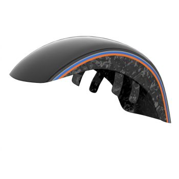 Advanblack Daybrake Midnight Firestorm Glossy Black Forged Carbon Fiber Fuel Tank Shell Cover for Harley '24Up Touring & '23.5Up CVO Models