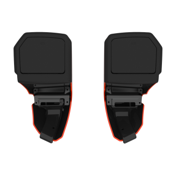Blood Orange Lower Fairings for Harley '23.5-Later Harley Touring