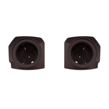 Inferno Gray Lower Fairings 6.5inch Speaker Pods for Harley 24up Later Harley Touring