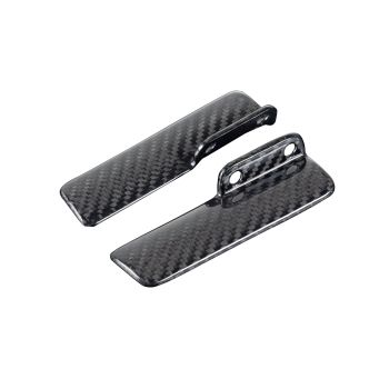 Advanblack Carbon Fiber Inverted Fork Covers for '23.5 & '24-Later Harley Touring 