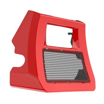 Rally Red Upgraded Chin Spoiler for '23.5-'25 Harley Road Glide 