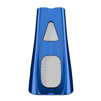 Advanblack Bright Billiard Blue ABS  Chin Spoiler for 2017+ M8 Harley Davidson Touring