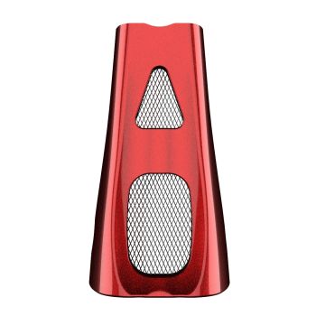 Advanblack Hard Candy Hot Rod Red Flake ABS  Chin Spoiler for 2017+ M8 Harley Davidson Touring