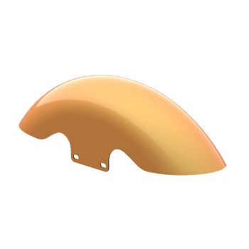 Hard Candy Gold Flake Holeshot Performance 19inch short front fender for harley touring