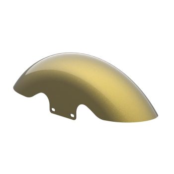 Olive Gold Holeshot Performance 19inch short front fender for harley touring