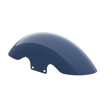 Billiard Blue Holeshot Performance 19inch short front fender for harley touring