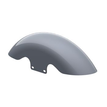 Gauntlet Grey Metallic Holeshot Performance 19inch short front fender for harley touring