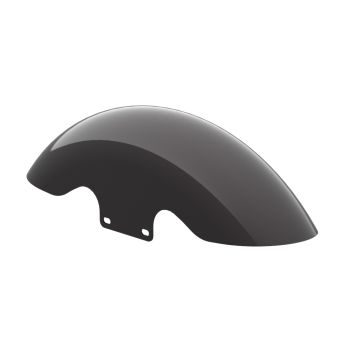 Blackened Cayenne Holeshot Performance 19inch short front fender for harley touring