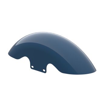 Reef Blue Holeshot Performance 19inch short front fender for harley touring
