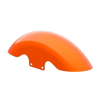 Wicked Orange Pearl Holeshot Performance 19inch short front fender for harley touring