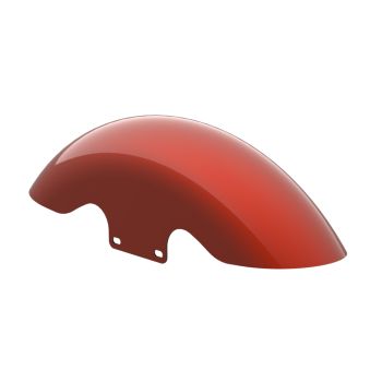 Red Rock Holeshot Performance 19inch short front fender for harley touring
