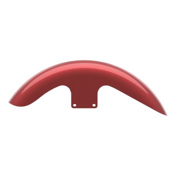 Ember Red Sunglo Holeshot Performance 21inch short front fender for harley touring