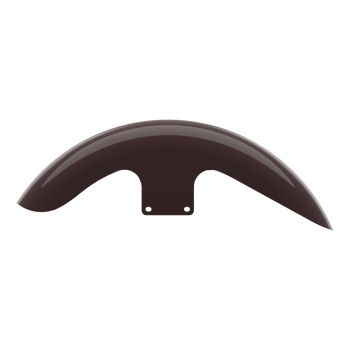 Billiard Burgundy Holeshot Performance 21inch short front fender for harley touring