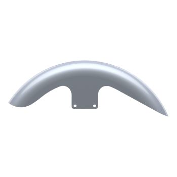 Brilliant Silver Holeshot Performance 21inch short front fender for harley touring
