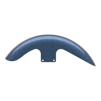 Cosmic Blue Pearl Holeshot Performance 21inch short front fender for harley touring