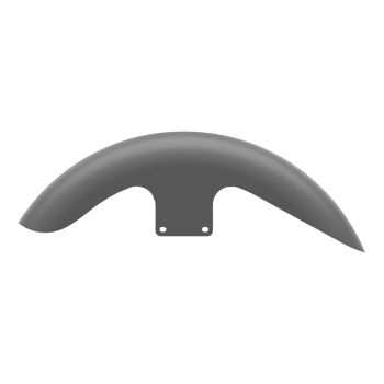 Charcoal Denim Holeshot Performance 21inch short front fender for harley touring