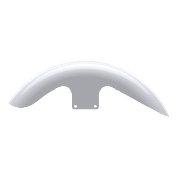 Crushed Ice Pearl Holeshot Performance 21inch short front fender for harley touring