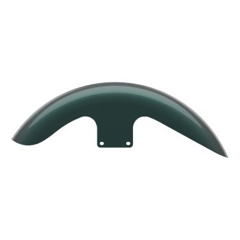 Deep Jade Pearl Holeshot Performance 21inch short front fender for harley touring