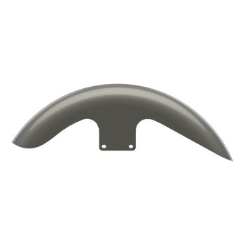 Industrial Gray Holeshot Performance 21inch short front fender for harley touring