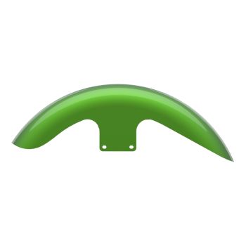 Radioactive Green Holeshot Performance 21inch short front fender for harley touring