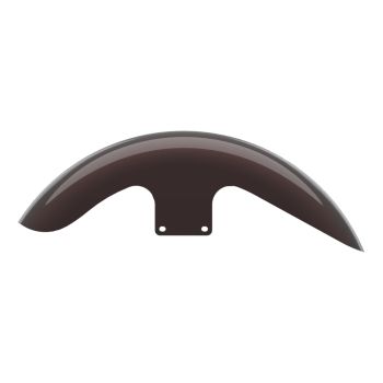 Midnight Crimson Holeshot Performance 21inch short front fender for harley touring