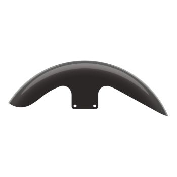 Black Jack Metallic Holeshot Performance 21inch short front fender for harley touring