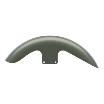 Deadwood Green Glossy Holeshot Performance 21inch short front fender for harley touring