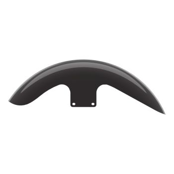Blackened Cayenne Holeshot Performance 21inch short front fender for harley touring