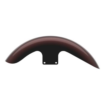 Merlot Sunglo Holeshot Performance 21inch short front fender for harley touring