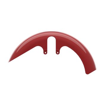 Billiard Red Fat Front Fender for harley 09-23 touring
