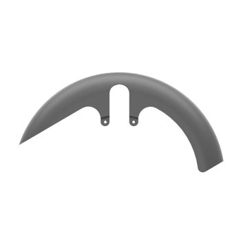 Charcoal Denim Fat Front Fender for harley 09-23 touring