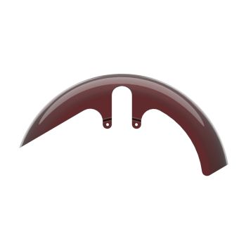 Mysterious Red Sunglo Fat Front Fender for harley 09-23 touring
