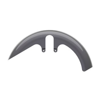 Smoke Gray Fat Front Fender for harley 09-23 touring