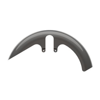 Silver Flux Fat Front Fender for harley 09-23 touring