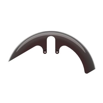 Midnight Crimson Fat Front Fender for harley 09-23 touring