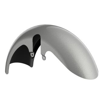 Mercury Silver Fat Front Fender for harley 24up touring