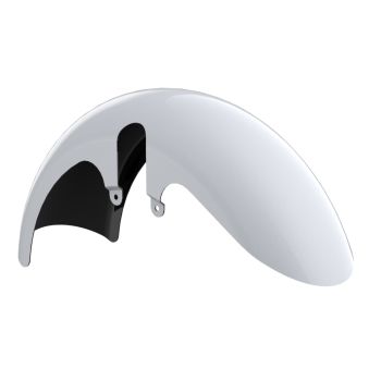 White Onyx Pearl Fat Front Fender for harley 24up touring