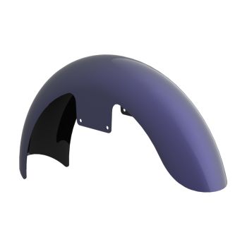 Purple Abyss 19" Wrapper Hugger Front Fender for harley 24up touring