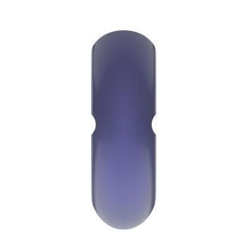 Advanblack Purple Abyss Shorty Performance 18" Wide Fat Tire Front Fender for 23.5Up Harley Touring Models