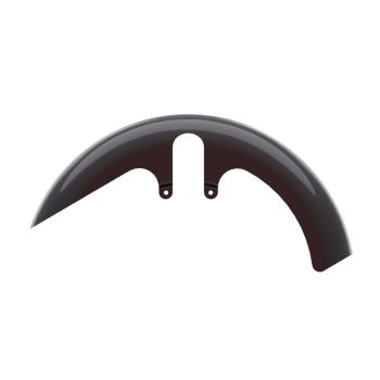 Inferno Gray Fat Front Fender for harley 24up touring