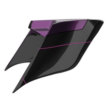 Poison Berry ABS Stretched Extended Side Cover Panel for 2014+ Harley Davidson Touring 